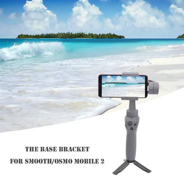 Alt view image 5 of 7 - Handheld Stabilizer Foldable Tripod for Smooth/OSMO Mobile 2