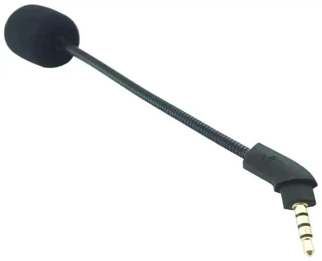 Alt view image 5 of 7 - Replacement Game Mics Microphone Boom 3.5mm for HyperX Cloud Revolver S Microphone PC Gaming Headsets Mic Boom Accessory