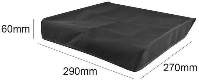 Alt view image 6 of 7 - Horizontal Waterproof Dust Proof Cover Game Console Protective Outer Casing with Soft Lining for PS4 PS4 Slim Console