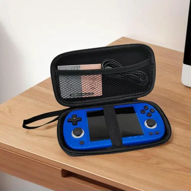 Alt view image 5 of 7 - EVA Portable Bag Anti-scratch Shockproof Hard Shell Case Travel Carry Bag with Hand Strap Hard Case for RG40XX H/RG405M
