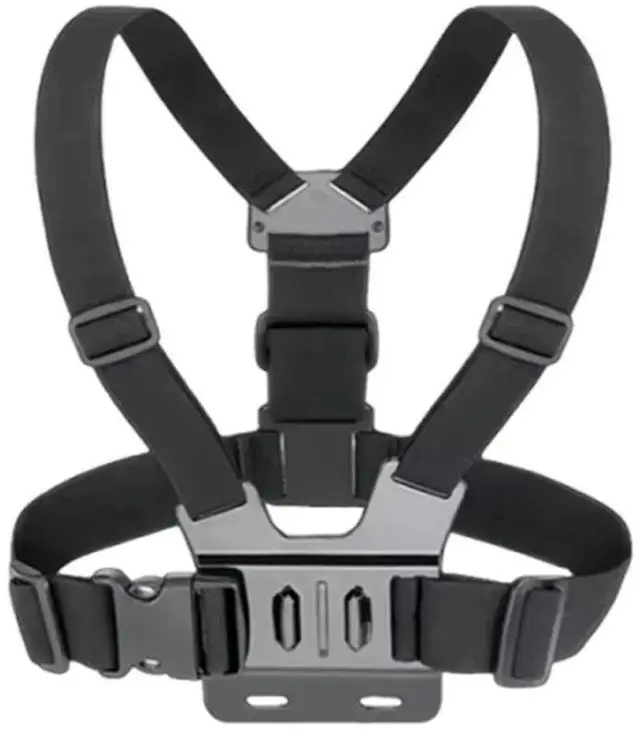 Alt view image 5 of 7 - Phone Chest Mount Harness Holder Adjustable Chesty Body Mount Vest & Body Holder for Most Cell Phones Action Cameras POV/VLOG