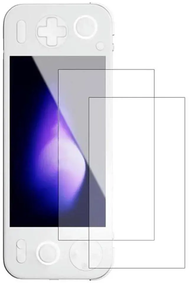 Alt view image 7 of 7 - Tempered Glass Screen Protector for Ayaneo Pocket S 9H HD Tempered Glass Film Anti-Glare Game Console Film Game Accessories