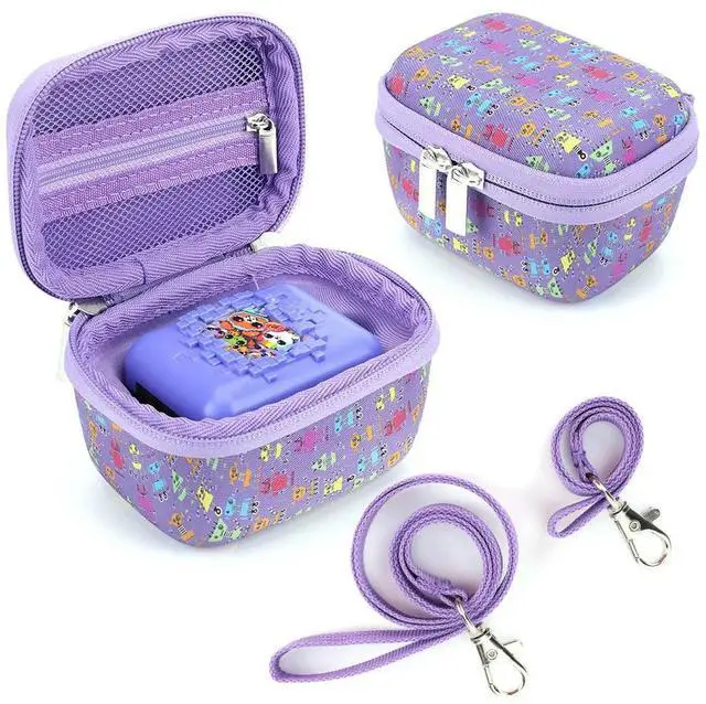 Alt view image 6 of 7 - EVA Portable Carrying Bag Shockproof Protective Hard Case with Lanyard&Hand Strap for Bitzee Pet Interactive Virtual