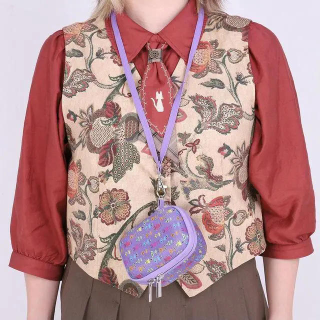 Alt view image 5 of 7 - EVA Portable Carrying Bag Shockproof Protective Hard Case with Lanyard&Hand Strap for Bitzee Pet Interactive Virtual