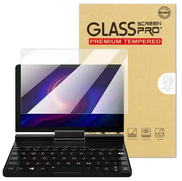 Alt view image 3 of 4 - For GPD Pocket 3 Tempered Glass Screen Protector Film Tempered Glass HD Screen Films Tempered Glass Protective Film Anti-Scratch