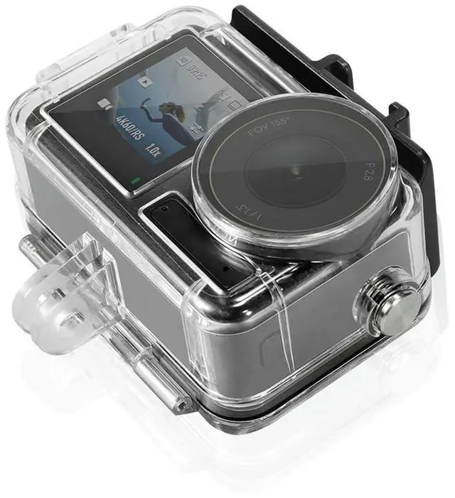 Alt view image 3 of 4 - 60M/196FT Waterproof Case Diving Housing Case Anti-Fog Underwater Dive Housing for Osmo Action 5 Pro/4/3 Camera Accessories