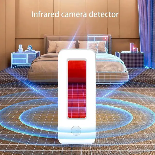 Alt view image 4 of 4 - Camera Detector 4 Modes Infrared Light Cam Detector Portable RF Car GPS Tracker Detector for Travel Hotel
