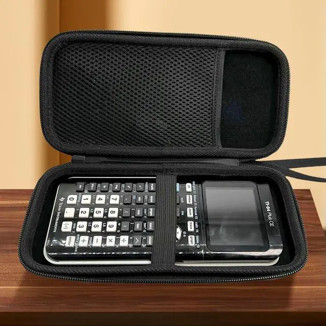Alt view image 4 of 4 - EVA Portable Bag Shockproof Protective Case Anti Scratch Travel Carry Bag for Texas Instruments TI-84 Plus CE/TI-84 Plus
