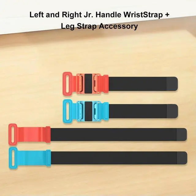 Alt view image 3 of 4 - Adjustable Armband with Leg Strap Wrist Bands Game Handle Holder Sports Strap Ring Tie for Nintendo for Switch 2 Joy-Con Gamepad
