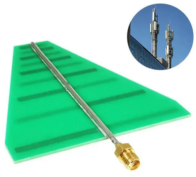 Alt view image 2 of 4 - UWB Ultra Broadband Antenna 1.35GHz-9.5GHz Log-Periodic Directional UWB Antenna Versatile Applications