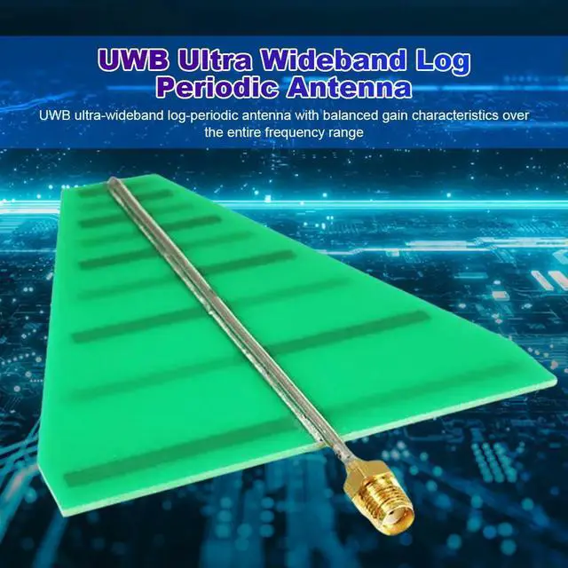 Main image of UWB Ultra Broadband Antenna 1.35GHz-9.5GHz Log-Periodic Directional UWB Antenna Versatile Applications