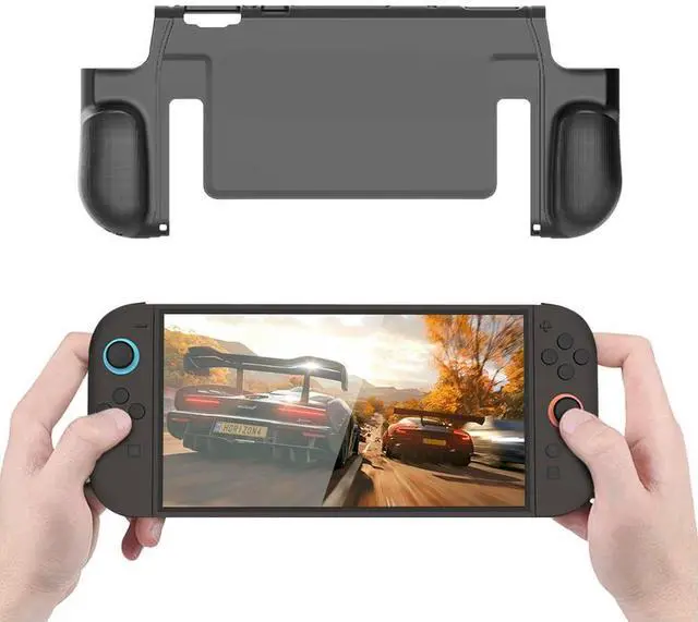 Alt view image 2 of 4 - TPU Case for Nintendo for Switch 2 Protective Case Sleeve with Stand TPU Case for Switch 2 for Switch 2 Handheld Gaming Console