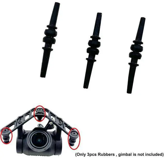 Main image of 3pcs Gimbal Rubber Dampers For Avata Gimbal Camera Damping Cushion Shock-absorber Ball Genuine Spare Part