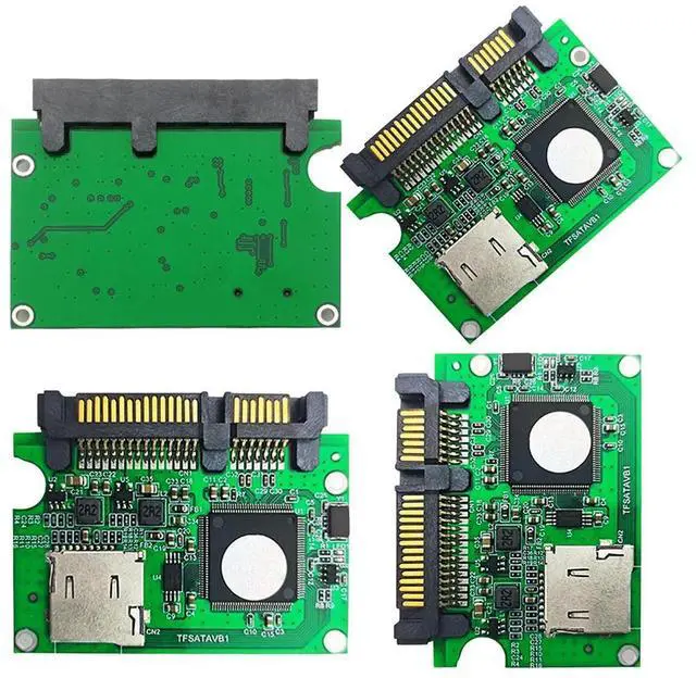 Alt view image 2 of 7 - TF Micro SD To Sata Adapter Fast Transmission Memory Card To Sata Adapter Converter for Notebook