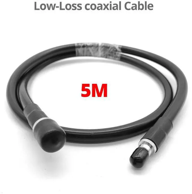 Alt view image 2 of 5 - Osprey Electronics 5m (16.4 ft) Low-Loss 50 Ohm Coaxial Antenna Cable ALSR400 with N-J to SMA Connector  Suitable for Radios, Antenna Analyzers, Tuners, and SWR Meters