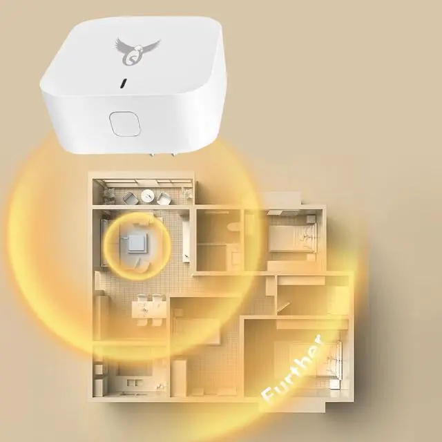 Alt view image 7 of 7 - Osprey Wireless Smart Gateway: WiFi & Bluetooth Hub, Automatic Device Control, 5V 1A, Compatible with Alexa and Google Home, for Smart Home Automation