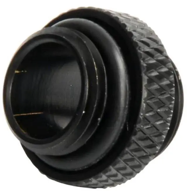 Alt view image 6 of 7 - dracaena.io 12 pack G1/4" thread, Male to Male Mini Extender Fitting with tighten O-ring, Compression fitting for Computer Water Cooling System, Black