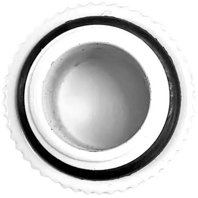 Alt view image 6 of 7 - dracaena.io 6 Pack G1/4" Thread, Male to Male Mini Extender Fitting with Tighten O-Ring, Copper Compression Fitting for PC, Premium Pipe Extension Fitting Adapter, White