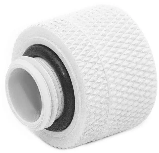 Alt view image 3 of 7 - dracaena.io 2pack G1/4" Thread 14mm OD, Hard Tubing Compression Fitting with High Body Design for Computer Water Cooling System, White