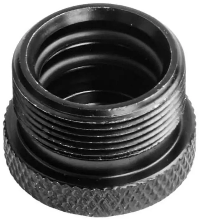 Alt view image 7 of 7 - dracaena.io 2 pack G1/4" thread to 14mm outer diameter, Hard Tubing Compression Fitting with high body design for Computer water cooling system, Black