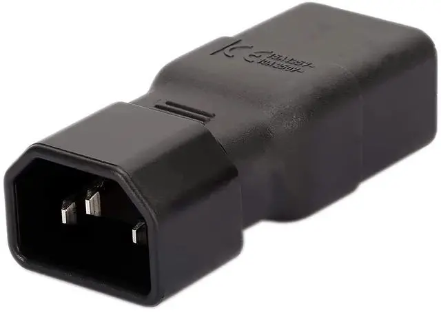 Alt view image 5 of 7 - dracaena.io 10 Pack PDU UPS Power IEC Male C14 to Female C19 Adapter IEC Connector