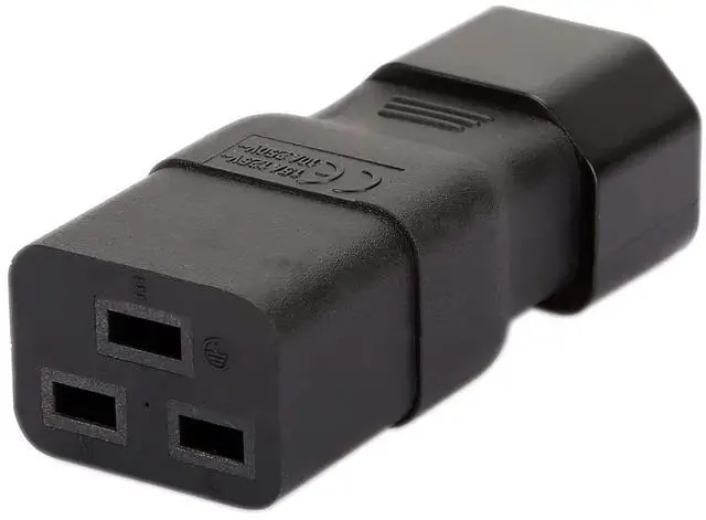 Alt view image 6 of 7 - dracaena.io 10 Pack PDU UPS Power IEC Male C14 to Female C19 Adapter IEC Connector