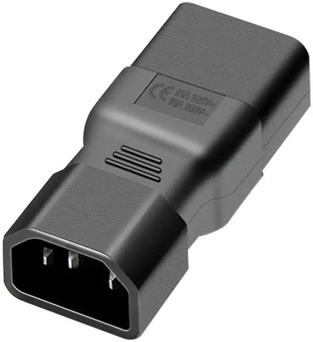 Alt view image 7 of 7 - dracaena.io 10 Pack PDU UPS Power IEC Male C14 to Female C19 Adapter IEC Connector