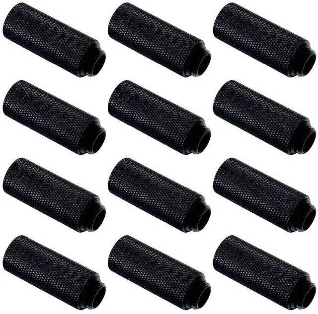 Main image of dracaena.io 2 Pack G1/4" 40mm Height Male to Female Extender Fittings, Brass Compression Fittings with O Rings for PC Liquid Cooling Loop, Water Cooling Tube Connectors, Black