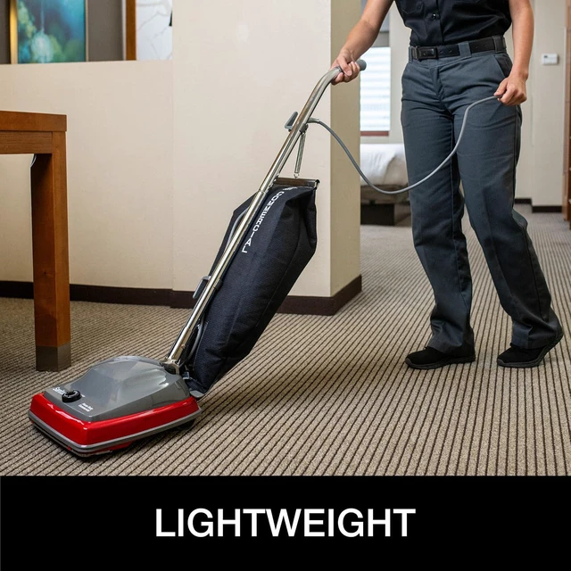 Alt view image 5 of 6 - Sanitaire SC679K Tradition Upright Commercial Bagged Vacuum, Red