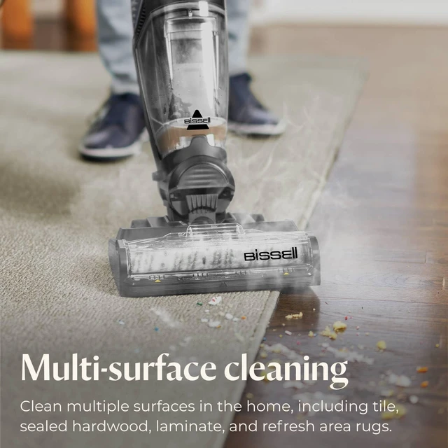Alt view image 4 of 6 - Bissell CrossWave HydroSteam Deluxe 3-in-1 Steam Mop, 3515G