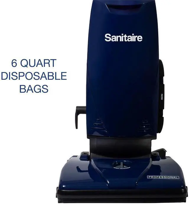 Alt view image 2 of 6 - Sanitaire Professional Bagged Upright Vacuum with On-Board Tools, SL4110A