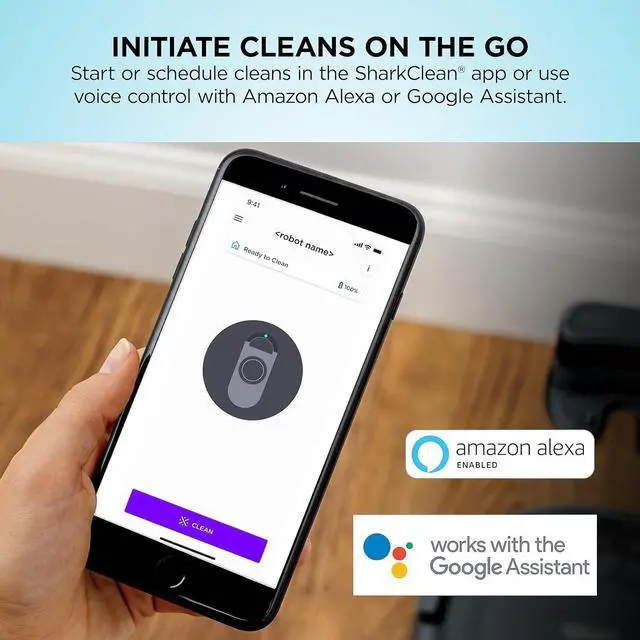 Alt view image 7 of 7 - Shark AV752 ION Robot Vacuum, Tri-Brush System, Wifi Connected, 120 Min Runtime, Works with Alexa, Multi Surface Cleaning, White
