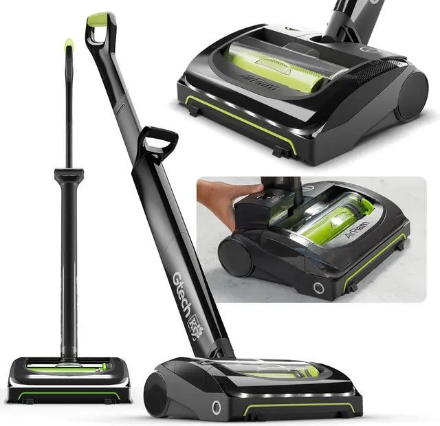 Main image of Gtech AirRAM 2 K9 Cordless Vacuum Cleaner with Scented Cartridges - Removes Tough Pet Hair - Perfect for Carpet and Hardwood Floors - Rechargeable 22v Li-ion Battery - Lightweight (7 lbs.)