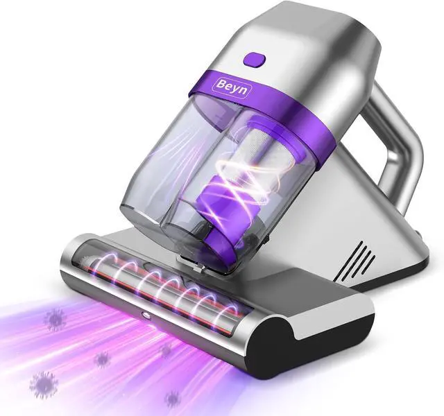 Main image of Bed Vacuum Cleaner, Mattress Vacuum Cleaner with UV & Ultrasonic, 16Kpa Suction Handheld Bed Vacuums with High Heating Tech, Effectively Clean Up Bed, Sofas, Pillows, Carpets, 500W(Corded)