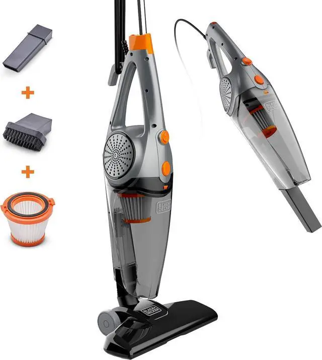 Main image of BLACK+DECKER BDXHHV005G 3-in-1 Vacuum, Gray