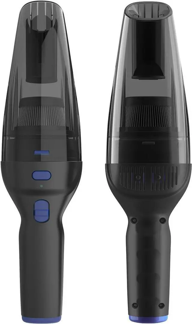Main image of SEALON GV08 Handheld Rechargeable Car Vacuum Cleaner, 10KPa Vacuum Cleaner and Air Duster, High Power Hand Held Vacuum with LED Light and Multi-Nozzles for Car, Home, Office, Pet Blue 2 Pack