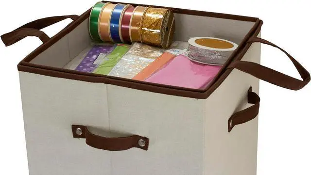 Alt view image 7 of 7 - Household Essentials Gift Wrapping Paper Organizer