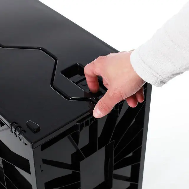 Alt view image 6 of 7 - BCW Long Comic Book Bin - 1 Pack | Heavy Duty Comic Book Storage Box | Stackable Comic Bin Organizer for 300 Comics Each | Acid-Free Plastic Comic Book Box with Divider & Label Slot