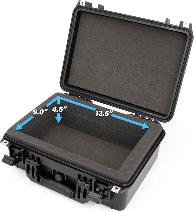 Alt view image 3 of 7 - CASEMATIX 16 Waterproof Comic Book Storage Box  Comic Book Case Protects Up To 8 CGC Graded Comic Books or 30 Sleeved Top loaders in Airtight Customizable Book Bin
