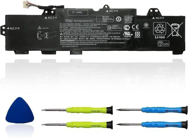 Main image of TT03XL 933322-855 932824-421 Laptop Battery Replacement for HP EliteBook 755 G5 /850 G5 /850 G6, ZBook 15U G5 /15U G6 Series 932824-1C1 932824-2C1 HSTNN-LB8H HSTNN-DB8K 11.55V 56Wh 4850mAh