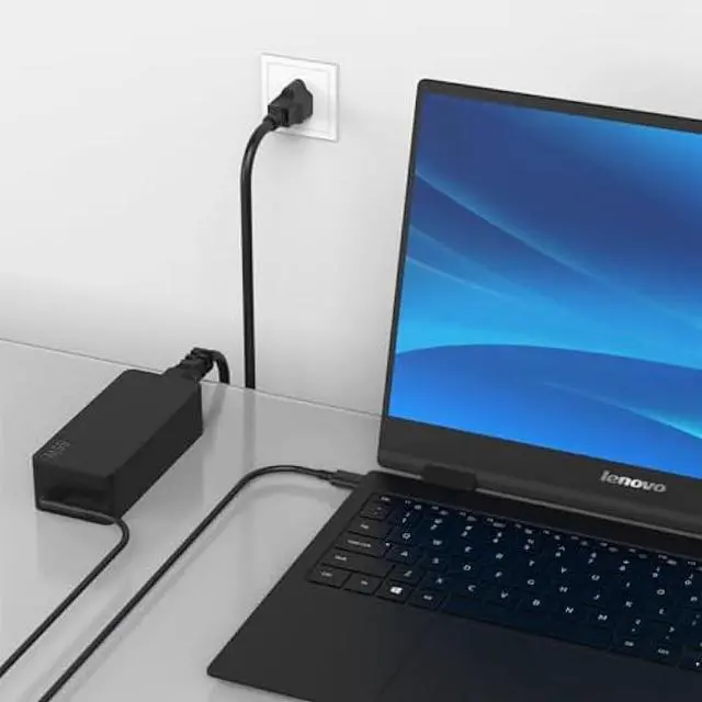 Alt view image 6 of 6 - USB C Fast Charger for Asus Zenbook 14/13/S13/S Flip/3 Deluxe/Duo 14, Chromebook, ExpertBook, VivoBook Laptop, Foldable Plug, Fast Charging