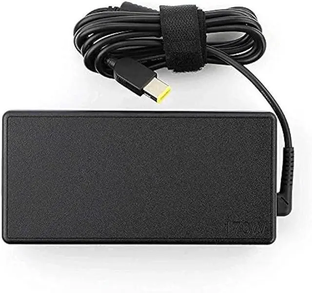 Alt view image 3 of 7 - 170W Charger Fit for Lenovo Thinkpad P1 P16 P50 P51 P52 P53 P70 P71 P73 P17 P15 T15g P15v T15p W540 W541 X1 Extreme Gen 6 5 4 3 2 1 Laptop ADL170SCC3A 4X20S56697 AC Adapter Power Supply