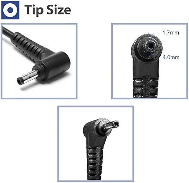 Alt view image 5 of 6 - Charger Compatible with 65W Lenovo Laptop - IdeaPad 1 3 5, Flex 4 5 6 1470 1480, Lenovo V14 V15 V17 G2 G3 G4 ;IdeaPad 110 110s 310 330 330s 520 530s 710s L340 S145 S340 S540; Yoga 720 710 510