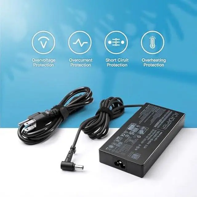 Alt view image 6 of 6 - 20V 6A 120W Laptop Charger Fit for ASUS Zenbook Flip 15 OLED UX564EI UX564 UX564EH UX564PH UX534 UX534F UX534FT UX534FTC A17-120P2A Charger