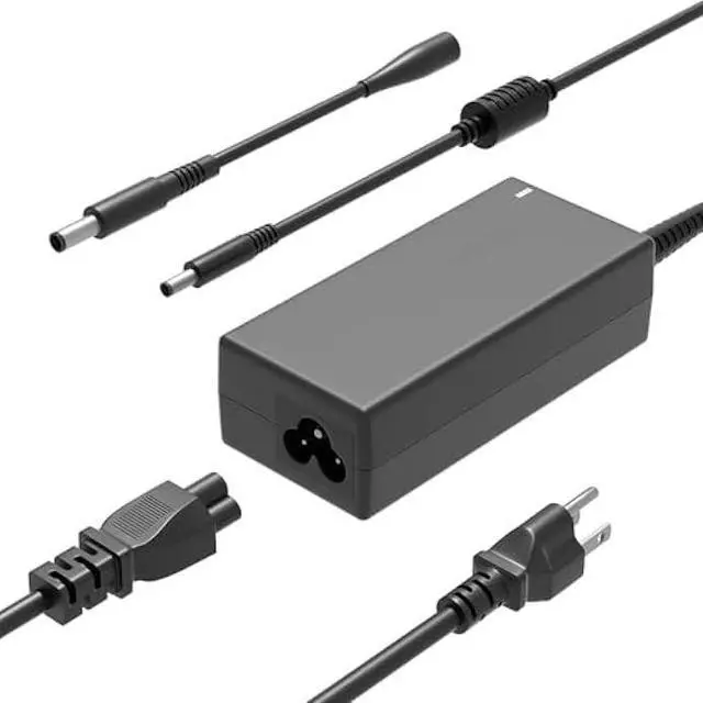 Main image of 65W AC Charger for Dell XPS 11 12 13 9333 9343 9350 9360 9P33 9Q33 9Q23 L221X L321X L322X MLK Latitude 3301 3310 3320 3379 3390 3400 3410 3420 3430 3440 3490 3500 3510 3520 3530 7350 Laptop