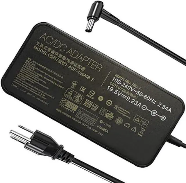 Main image of 19.5V 9.23A 180W Laptop Charger Fit for Asus Rog G750JM G751JM G750JS G752VT GL502VT G Series ADP-180MB F FA180PM111 AC Power Adapter