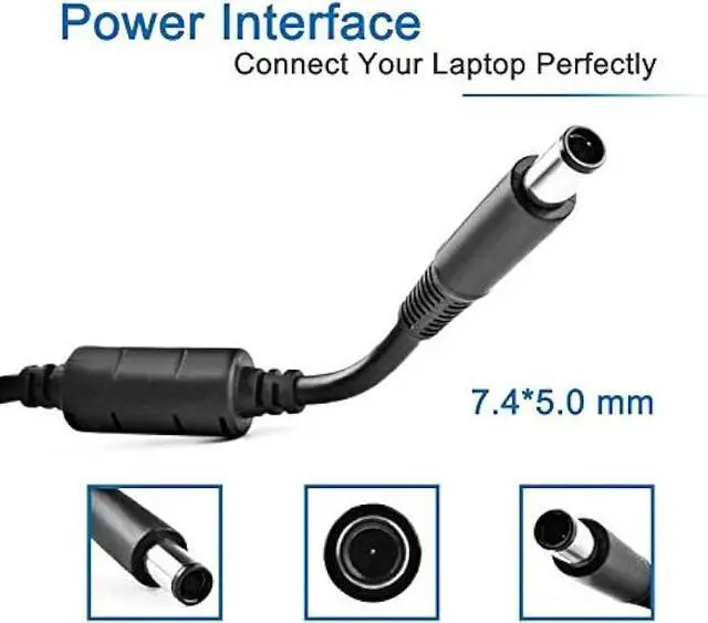 Alt view image 3 of 7 - 180W Charger Fit for Dell G5 G7 15 17 7588 7790 7577 5587 3579 3779, Precision 7510 7520 7530 7540 7550 7560, FA180PM111 HA180PM180 DA180PM111 AC Adapter