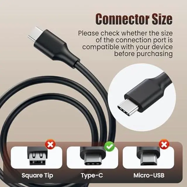 Alt view image 2 of 5 - VUOHOEG 90W USB C Laptop Charger Compatible with MacBook Pro/Air, Lenovo ThinkPad Yoga, HP Spectre Envy, ASUS Chromebook ZenBook, Huawei MateBook, Xiaomi Notebook Type C Fast Charging Adapter