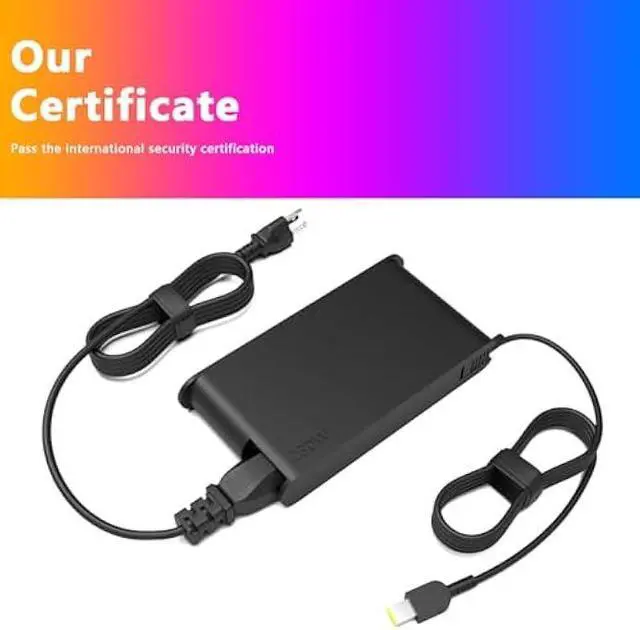 Alt view image 7 of 7 - Legion 5 Charger 230W USB tip Adapter Compatible with Lenovo LOQ 15 16 15APH8 15AHP9 16IRH8 16APH8 RTX 4050 RTX 4060,Thinkpad X1 Extreme Gen 5 4,P1 Gen 7 6 5,Legion 5 7 5P C7 S7 Laptop