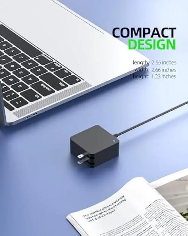 Alt view image 5 of 7 - AC Charger Fit for Asus F555 F555L F555LA F555UA F555U F554 F554L F554LA F502CA F502C F502 F551CA F551C F551MA F551M F551 F705QA F705Q F705 F505ZA F505Z Laptop Power Supply Adapter Cord